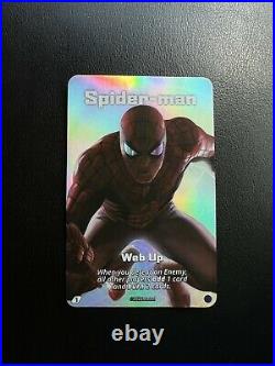 UNO Ultimate Marvel 2022 Edition Spider-Man Holo Foil Chase Card Ultra Rare MCU
