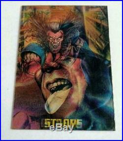 Ultra Rare 1995 Marvel Masterpieces X Men Mirage Card 2 Of 2 Nm/Mint