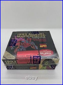 Unopened Factory Sealed Skybox (1993) Marvel Masterpieces Trading Cards