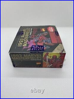 Unopened Factory Sealed Skybox (1993) Marvel Masterpieces Trading Cards