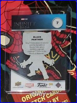 Upper Deck Funko Trading Cards 7 Black Panther Clear Cut CASE HIT 1288 Packs