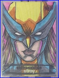 Upper Deck Marvel Beginnings First Drafts Sketch Card 1/1 X-23