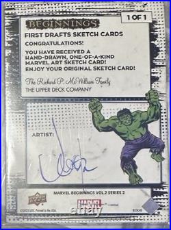 Upper Deck Marvel Beginnings First Drafts Sketch Card 1/1 X-23