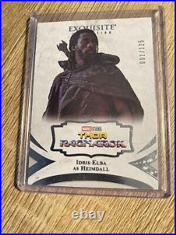 Upper Deck Marvel Black Diamond 9 Card Lot Autos Relics #D Ultron Heimdall LOOK