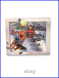 Upper Deck Marvel Metal Universe Spider-Man Trading Cards Heaviest Box In Case