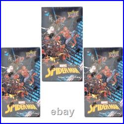 Upper Deck Marvel Spider-Man Trading Cards Lot of 3 Blaster Boxes