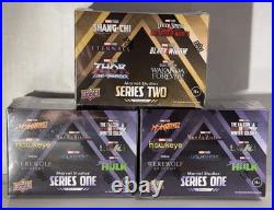 Upper Deck Marvel Studios Series 1 & 2 Blaster (3)Box Lot Sealed Disney+