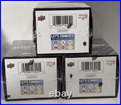 Upper Deck Marvel Studios Series 1 & 2 Blaster (3)Box Lot Sealed Disney+