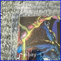 VENOM 1995 Fleer Marvel Masterpieces Holo Flash Limited Edition Devries Venom #8