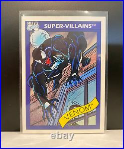VENOM #73 Key Marvel Comics Grail IMPEL Trading Card 1990 Series 1
