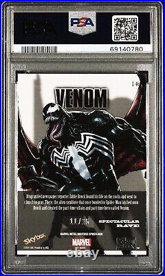 Venom Z Force Spectacular Rave Psa 8 Marvel Metal Universe Spider-Man #'d/25