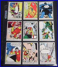 Vintage 1966 Donruss Marvel Trading Card Set 50pc Near Complete Spider-Man