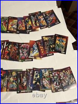 Vintage 90s Marvel Trading Card Lot of 150 + With HOLOGRAPHIC CARDS Vintage 90s Marvel Trading Card Lot of 150 + With HOLOGRAPHIC CARDS