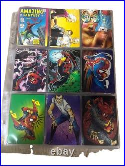 Vintage Marvel Comics Trading Cards/ Huge Collection