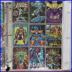 Vintage Marvel Trading Card Collection (Lot of 835 Cards)