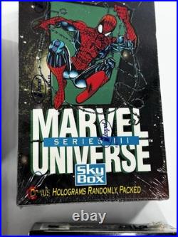 Vintage Sealed Trading Card Lot 8 Factory Sealed Boxes 1990s Marvel/DC/Skybox
