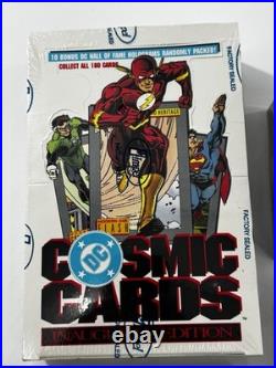 Vintage Sealed Trading Card Lot 8 Factory Sealed Boxes 1990s Marvel/DC/Skybox