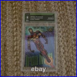 Vintage Trading Cards 94 Marvel Universe Power Blast Set Graded Slabs