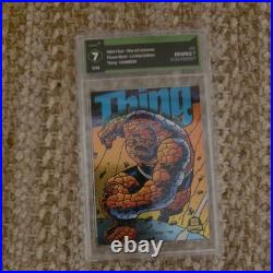 Vintage Trading Cards 94 Marvel Universe Power Blast Set Graded Slabs