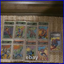 Vintage Trading Cards 94 Marvel Universe Power Blast Set Graded Slabs
