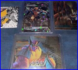 WOLVERINE Marvel cards collection Vibranium Refined Cracked Ice Anime + MORE