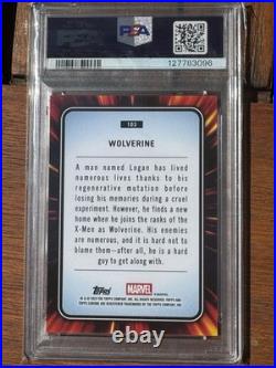 WOLVERINE PSA 10! Black Sapphire /10! POP 2! 2025 Marvel Chrome Sapphire WOLVERINE PSA 10! Black Sapphire /10! POP 2! 2025 Marvel Chrome Sapphire
