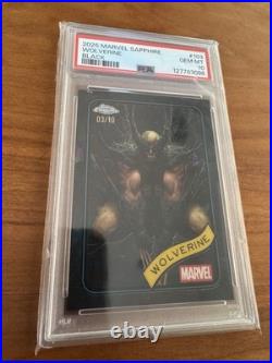 WOLVERINE PSA 10! Black Sapphire /10! POP 2! 2025 Marvel Chrome Sapphire WOLVERINE PSA 10! Black Sapphire /10! POP 2! 2025 Marvel Chrome Sapphire