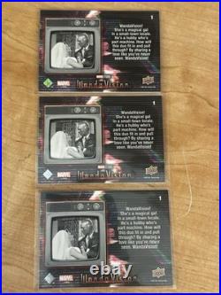 WandaVision base set 1-90 Scarlet Red Purple & Gold Parallels Complete Set