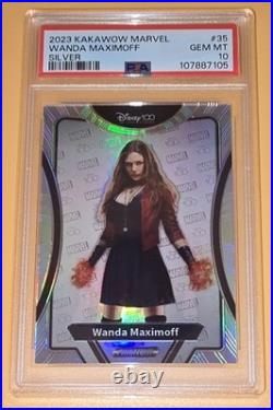 Wanda Maximoff Elizabeth Olsen PSA 10 Low Pop 2023 Kakawow Phantom Disney 100