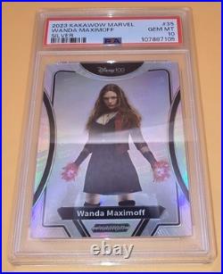 Wanda Maximoff Elizabeth Olsen PSA 10 Low Pop 2023 Kakawow Phantom Disney 100