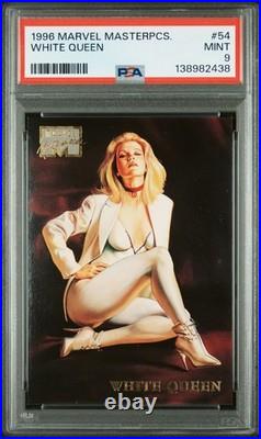 White Queen #54? 1996 Marvel Masterpieces? Artwork by Julie Bell? PSA 9