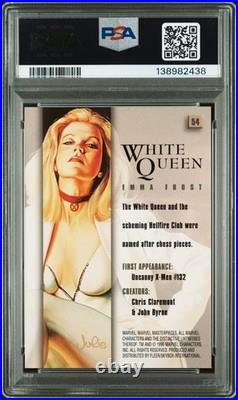 White Queen #54? 1996 Marvel Masterpieces? Artwork by Julie Bell? PSA 9