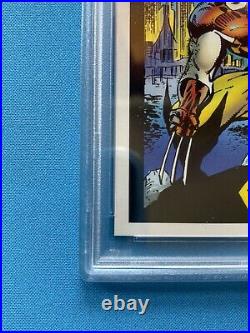 Wolverine #10 Impel 1990 Marvel Universe Series 1 graded card PSA 10 Gem MINT