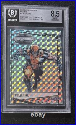 Wolverine 2015 Upper Deck Marvel Vibranium Radiance /50 BGS 8.5