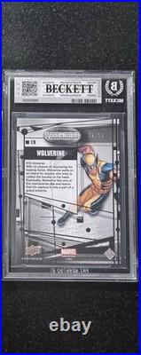 Wolverine 2015 Upper Deck Marvel Vibranium Radiance /50 BGS 8.5