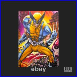 Wolverine Marvel 1/1 Original Artist Sketch Card (Signed)