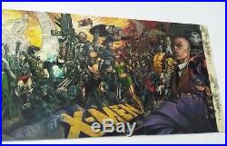 X-MEN WOLVERINE 8-CARD sketch ART PAINTED 40+ MARVEL CHARACTERS! CHARLES HALL
