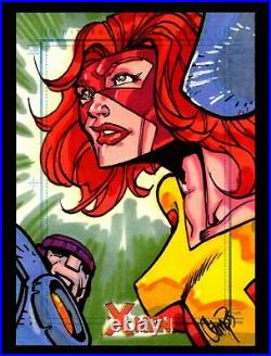 X-Men Archives 2009 Marvel Artist Sketch Trading Card 1/1 by Daniel Campos