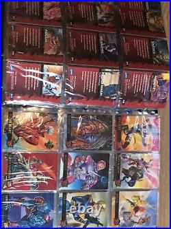 X-Men Fleer Ultra 95 Full Set Of 150 Trading Cards Marvel