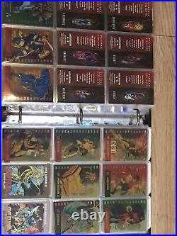 X-Men Fleer Ultra 95 Full Set Of 150 Trading Cards Marvel