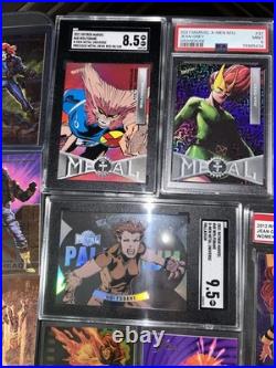X-Men Marvel cards Lot PMG Wolfsbane Magik Phoenix PSA CGC SGC Slabs Comic Cards