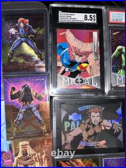 X-Men Marvel cards Lot PMG Wolfsbane Magik Phoenix PSA CGC SGC Slabs Comic Cards