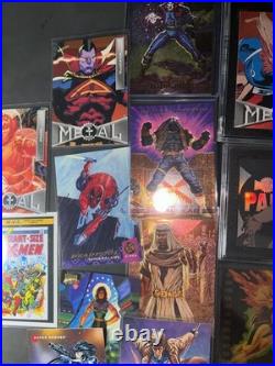 X-Men Marvel cards Lot PMG Wolfsbane Magik Phoenix PSA CGC SGC Slabs Comic Cards