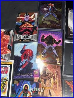 X-Men Marvel cards Lot PMG Wolfsbane Magik Phoenix PSA CGC SGC Slabs Comic Cards