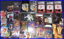 X-Men Marvel cards Lot PMG Wolfsbane Magik Phoenix PSA CGC SGC Slabs Comic Cards