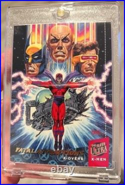X-OVERS 1994 Fleer Ultra X-Men FATAL ATTRACTIONS CARD #108 1-OWNER/ NM-MINT