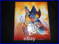 X-men 1995 Fleer Ultra Master Card Set Walmart Gold Binder, Chase Promos Mint