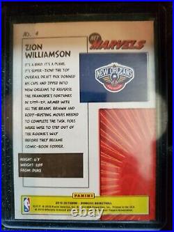Zion williamson donruss marvels press proofGold & Silver